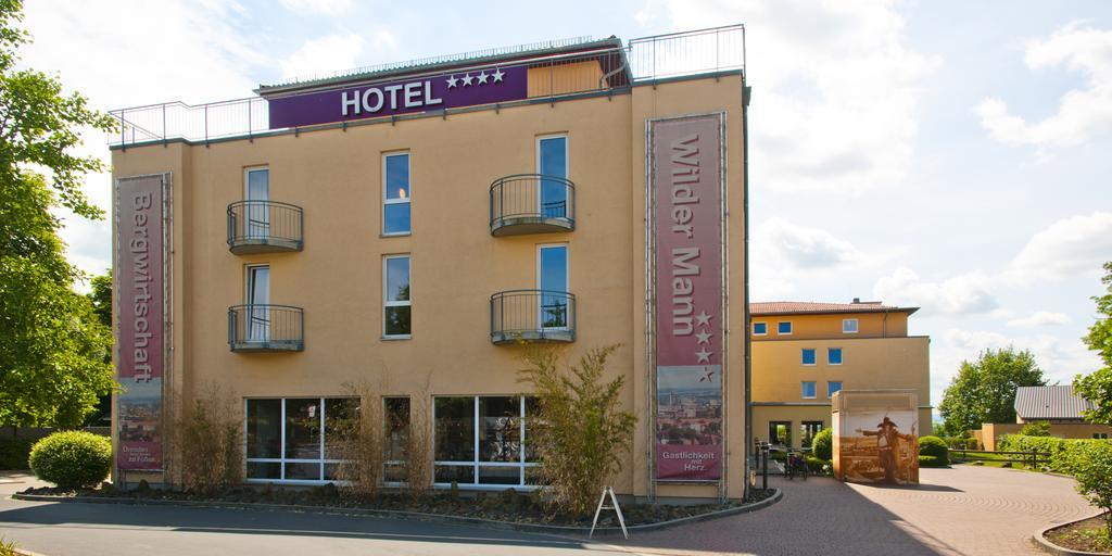 Bergwirtschaft Wilder Mann Hotel Und Restaurant Dresda Esterno foto